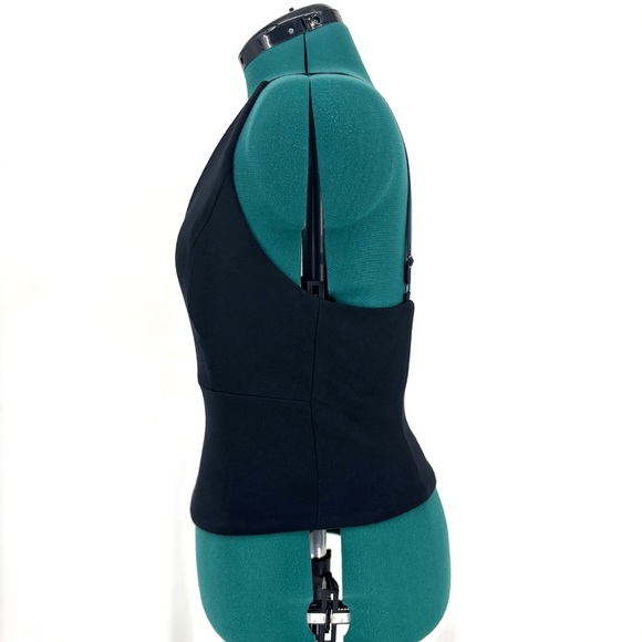 Cabi Bralette # 5332, Black Camisole Style Adjustable Strap Bra Top, Medium - Picture 4 of 16